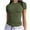 Army Green, variant on Staron Women's Short Sleeve T-Shirt Solid Color Crewneck Casual Pullover Top Plus Size Fashion Basic Tee, Army Green S