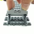 thumbnail image 5 of Juego de vías de tren urbano Vías rectas Juguete de construcción de carreteras Compatible con las principales marcas (18 piezas rectas), 5 of 5