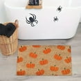 thumbnail image 4 of Stijggn Halloween Bath Rugs Halloween Rugs Cute Pumpkin Front Door Entrance Mat Vintage Rustic Yard Non Slip Porch Home Decoration for Bathroom, Front Door, Bedroom, Kitchen, 4 of 7