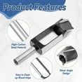 thumbnail image 6 of Tenon Drill Plug Cutter Wood, 13mm Shank Furniture Drill Deep Hole Tenon Cutting Wood Plug Hole Cutter Kit for Woodworking Joinery Projects, 6 of 6