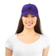 thumbnail image 5 of DALIX Black Cat Hat Womens Halloween Baseball Cap in Purple, 5 of 6