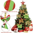 thumbnail image 4 of Dalrosia 12PCS Red Green Christmas Bows Decoration 6 Inch Large Christmas Wreaths Bows Xmas Tree Dot Ribbons Ornaments for Garland Wedding Party, 4 of 5