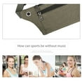 thumbnail image 4 of QTOCIO Travel Bag, Pack For Men & Women Travel Wallet Bag For Cell Phone Belt Bag Crossbody Bag With Headphone Hole For Travel Running Hiking Cycling, 4 of 5