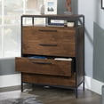 thumbnail image 3 of Sauder Nova Loft 4-Drawer Bedroom Dresser with Open Shelf, Grand Walnut Finish, 3 of 10