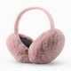 thumbnail image 1 of Sonducket Orejeras plegables, orejeras a la moda, Color sólido, cómodas, resistentes al frío, anticongelantes, orejeras cálidas para mujeres Calentadores de oídos piel rosa, 1 of 6