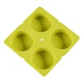 thumbnail image 4 of Raindrops Handmade Soap Mold Silicone Soap Die High Temperature Resistance Round Mold Random Color, 4 of 8