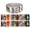 Multi-color, variant on Soimoi 40Pcs Tribal Print Precut Fabrics Strips Roll Up 1.5 inches Cotton Jelly Rolls For Quilting - Multicolor