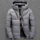 thumbnail image 3 of Chaqueta de invierno para hombre, abrigo rojo y negro de alta calidad, Parka con capucha, chaqueta de plumón de pato blanca a la moda, prendas de vestir gruesas y cálidas para nieve, 3 of 3