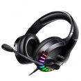 thumbnail image 1 of Injueey Auriculares de graves con cable para ordenador, portátil, PC, Gaming, sonido estéreo, electrónica, accesorio para auriculares, barra Cables de audio/vídeo Negro, 1 of 5