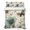 Teal Turquoise, variant on Twin Quilt Set 68''x86'', Sunflower Brown Lightweight Summer Bedspread Coverlet Set with 2 Pillow Shams, Retro Southwest Country Plant Leaf Floral Breathable All Season Quilt Bedding for Dorm/Bedroom