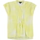 thumbnail image 1 of Alfani - Blusa suave para mujer, color amarillo, XL, 1 of 2