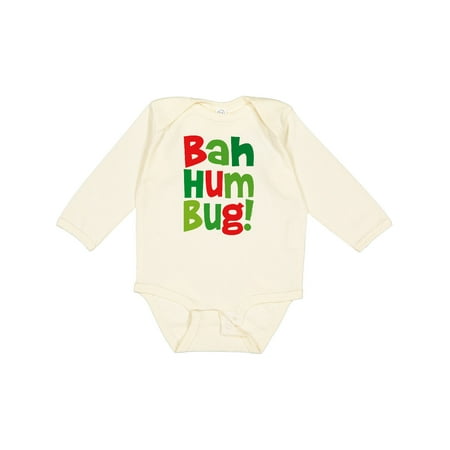

Inktastic Bah Humbug Gift Baby Boy or Baby Girl Long Sleeve Bodysuit