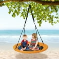 thumbnail image 2 of Goplus 40'' Flying Saucer Tree Swing Indoor Outdoor Play Set Swing for Kids Yellow, 2 of 10