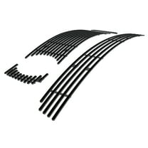 APS Black Horizontal Billet Grille Grill Compatible with Ford Mustang GT V8 2005-2009 Combo N19-H75976F