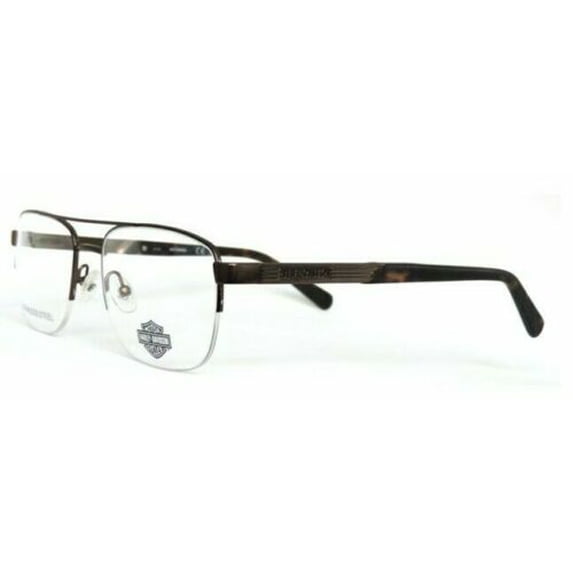 Harley Davidson Men's Eyeglasses HD0806-049-54 Matte Dark Brown / Demo Lenses