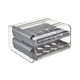 thumbnail image 5 of Huevera para cajón de refrigerador, transparente, duradera y reutilizable. Gris, 5 of 9