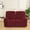 Burgundy, variant on Eurhowing Velvet Recliner Covers 6-Piece Set, Stretch Reclining Loveseat Slipcover with Side Pockets, Recliner Sofa Furniture Protector for Pets Kids, Coffee