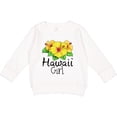 thumbnail image 2 of Inktastic Hawaii Girl Hibiscus Flowers Toddler Sweatshirt, 2 of 4