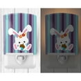thumbnail image 2 of Caroline's Treasures BB6790CNL Bunny Rabbit Ceramic Night Light, 6x4x3", multicolor, 2 of 2