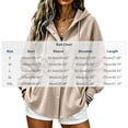 thumbnail image 3 of Ghalytn Women's Fleece Lined Hooded Jacket Waist Cinched Coat Zip and Snap Button Front Long Sleeve Outerwear with Pockets, 3 of 7