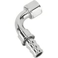 thumbnail image 2 of 90 Degree Socketless Push-On Hose End Fitting, Nickel, -12 AN, 2 of 6