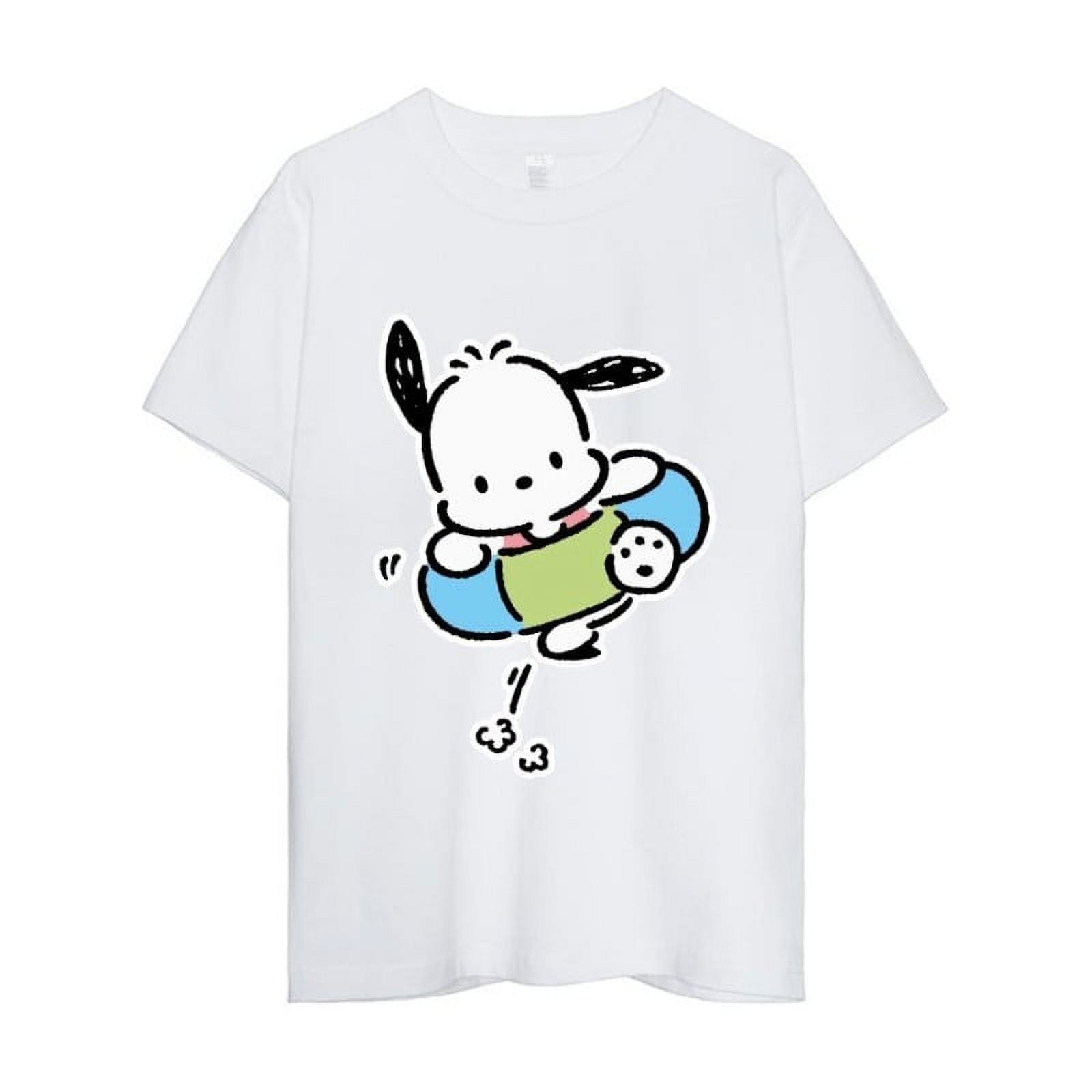 ★WAIKEI★ Pochaco with star short sleeve t-shirt white YKBE Waikei x POCHACCO] 25SS Pochaccco With Star Half Sleeve T