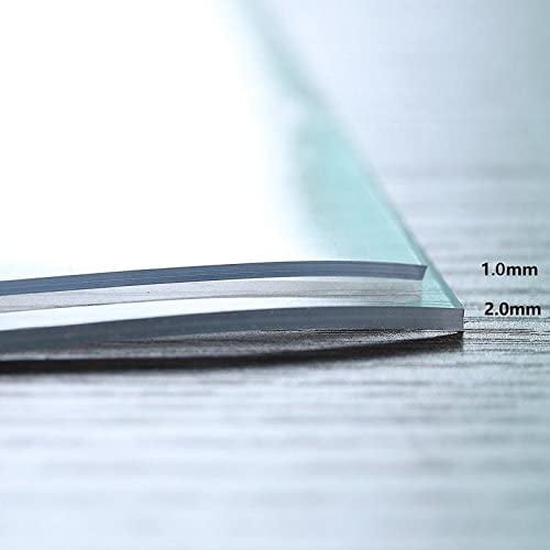 1.00 MM Thick PVC Table Cover Protector Waterproof Pad for Kitchen, Coffee  Table, Dinner Table ,Writing Desk Size 30 X 72 Inch - Made