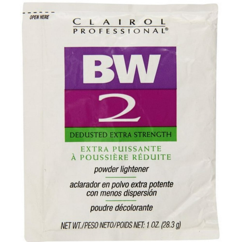Clairol Professional BW2 Powder Lightener, Dedusted Extra Strength 1 oz