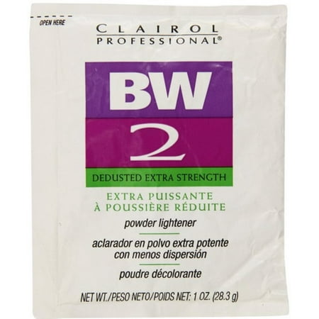 Clairol  Professional BW2 Powder Lightener, Dedusted Extra Strength 1 (Best Professional Hair Lightener)
