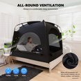 thumbnail image 3 of 2win2buy Bed Tent Twin Size Bed Canpoy Portable Light Reducing Sleeping Tent Lightweight Indoor Tent Breathable Privacy Space on Bed, 3 of 8