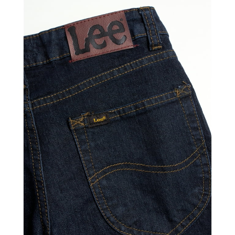 Lee Boys' Slim Fit Denim Jeans - Ultra Stretch Casual Pants for Boys (2T-16)
