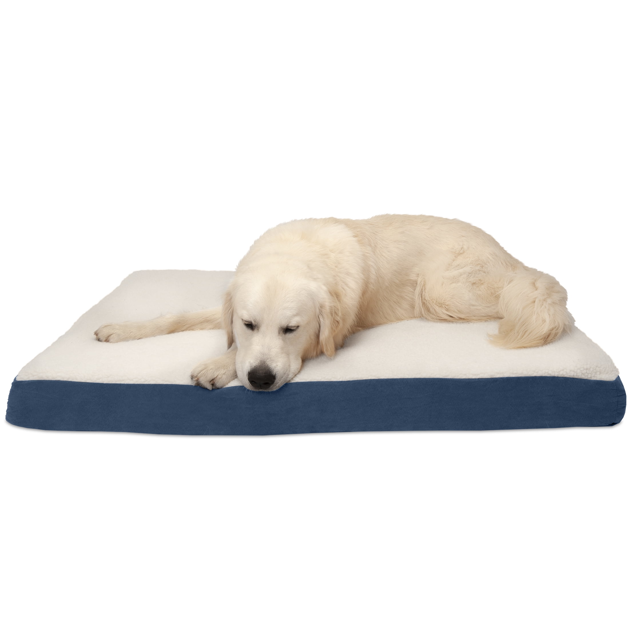 FurHaven Pet Dog Mattress Deluxe Orthopedic Sherpa Pet Bed Mattress