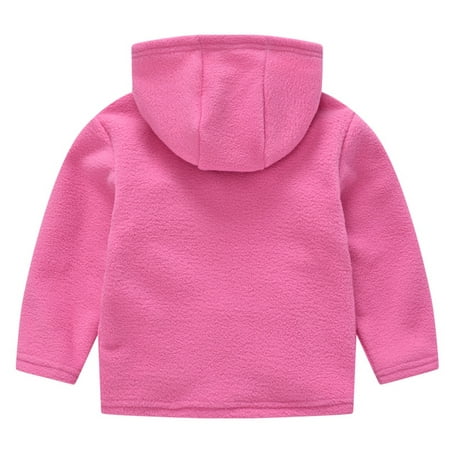 

Cathalem Toddler Girl Jacket Lined Toddler Boys Girls Winter Long Sleeve Fashion Leopard Winter Coat for Toddler Boys Outerwear Hot Pink 12-18 Months