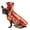 As Shown, variant on Rasta Imposta Adult Bacon Dog Costume - Size Small - Red