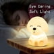 thumbnail image 3 of Luz de noche para habitación infantil, luz de noche para niñas, regalos para bebés y niños pequeños, lindas luces de noche de cachorros, lámparas de silicona blandas, guardería suave, recargable, 3 of 5