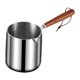 thumbnail image 1 of Cacerola pequeña, Mini olla para sopa, utensilios de cocina de acero inoxidable 304, sartén para leche, para acampar, Cocina de Inducción, cocina, RV, 900ml, 1 of 8