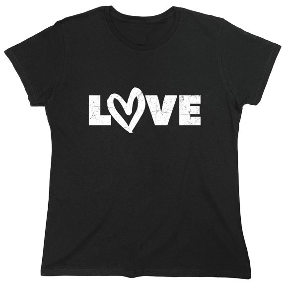 Love Sarcastic Humor Novelty Funny Women's Casual Tees