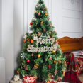 thumbnail image 4 of Gibobby Decoraciones navideñas Decoraciones navideñas Decoraciones Decoraciones para árboles de Navidad Colgantes con letras(WH3), 4 of 5