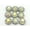 Clear AB+Silver, variant on U8MO 100 Silver Bling Crystal Rhinestone Pearl Flatback Button Beads 11mm Free Ship-Pink + Clear
