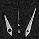thumbnail image 3 of Manecillas de reloj manecillas de hora accesorio de reloj duradero manecillas de hora de reloj manecillas de hora de minuto repuesto de accesorio de reloj para reloj de ANGGREK Otros, 3 of 8