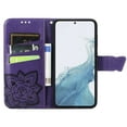 thumbnail image 3 of TECH CIRCLE for Samsung Galaxy S23 Plus Wallet Case,Butterfly Folio Flip Case Magnetic Closure RFID Blocking Card Slots Kickstand Shockproof Case for Samsung Galaxy S23 Plus 6.6 inch 2023,Purple, 3 of 6