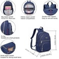 thumbnail image 6 of AOTIAN Women Small Backpack Lightweight Walking Bag Durable Adult Female Daypack 9 Liters Deep Blue, 6 of 7