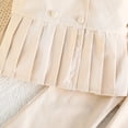 thumbnail image 5 of Children Casual Blazer Outfits For Girls Sleeveless Lapel Pleated Vest Suit Coat and Pants Fashion Trendy Suit For Kids Girls, 5 of 8