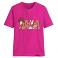 thumbnail image 2 of Birdeem Mode Femme Été Ample Imprimé T-Shirt Col Rond Manches Courtes Blouse Décontractée, 2 of 4