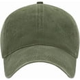 thumbnail image 2 of Oversize XXL Baseball Hats for Men and Women, Large Hats for Big Head Washed Green, 2 of 4