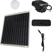 HIBIBUD Portable Solar Panel Heater, Efficient Solar Energy Conversion with Rechargeable Battery, Temperature Control System for Car Pet House Greenhouse 10.24x9.45in