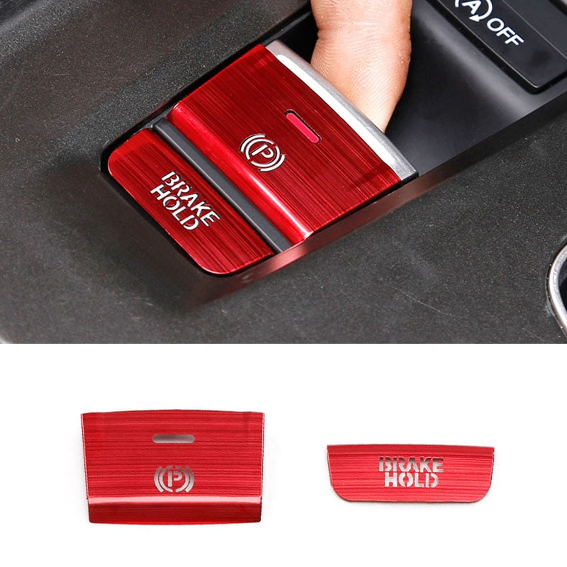 For Honda Accord 2018-2020 Gear Accessories P Gear BRAKE HOLD Frame Trim Red For Honda Accord 2018-2020 Gear Accessories P Gear BRAKE HOLD Frame Trim Red