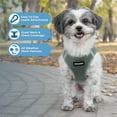 thumbnail image 2 of Arnés para perro y gato Best Pet Supplies Voyager sin tirón, talla L, verde musgo, 2 of 7