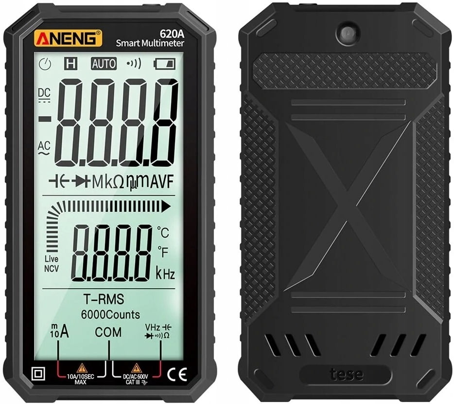 Ultra-thin full-screen smart multimeter digital large screen automatic no need to shift high-precision multi-function digital display multimeter
