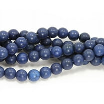 8mm 16 Inch Strand Lapis Blue Howlite Round Beads ForJewelry Making